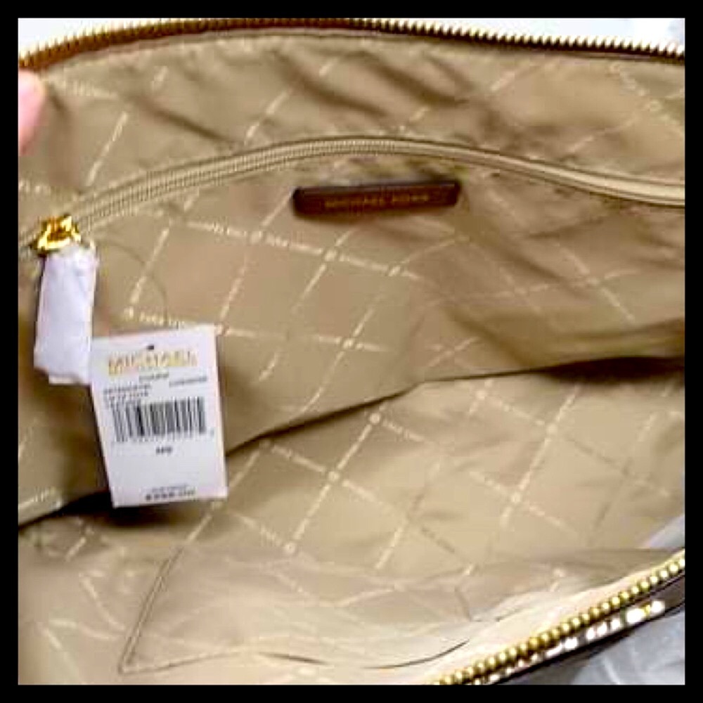 NWT Michael Kors Ciara Large Top Zip Tote Bag - Picture 8 of 12